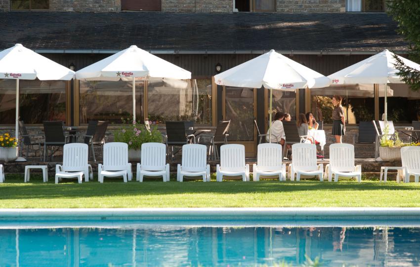 Piscina terrassa solàrium