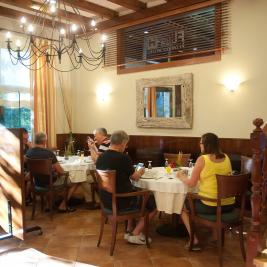 Dining room of the Flòrido Hotel