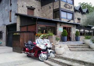 Indoor parking for motorcycles