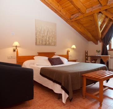 Habitación romántica en el Pallars Sobirà